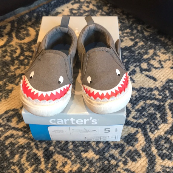 carter's shark shoes